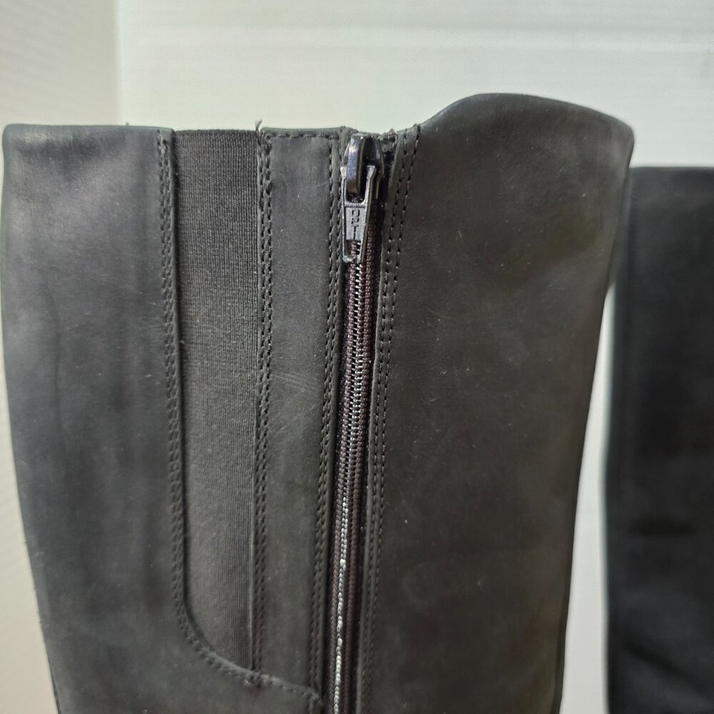 Clarks Collection Women's Ultimate Comfort Riding Boots Black Leather Size 11M - Picture 7 of 12